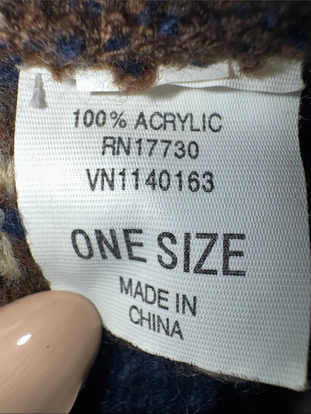 N/A warm knit